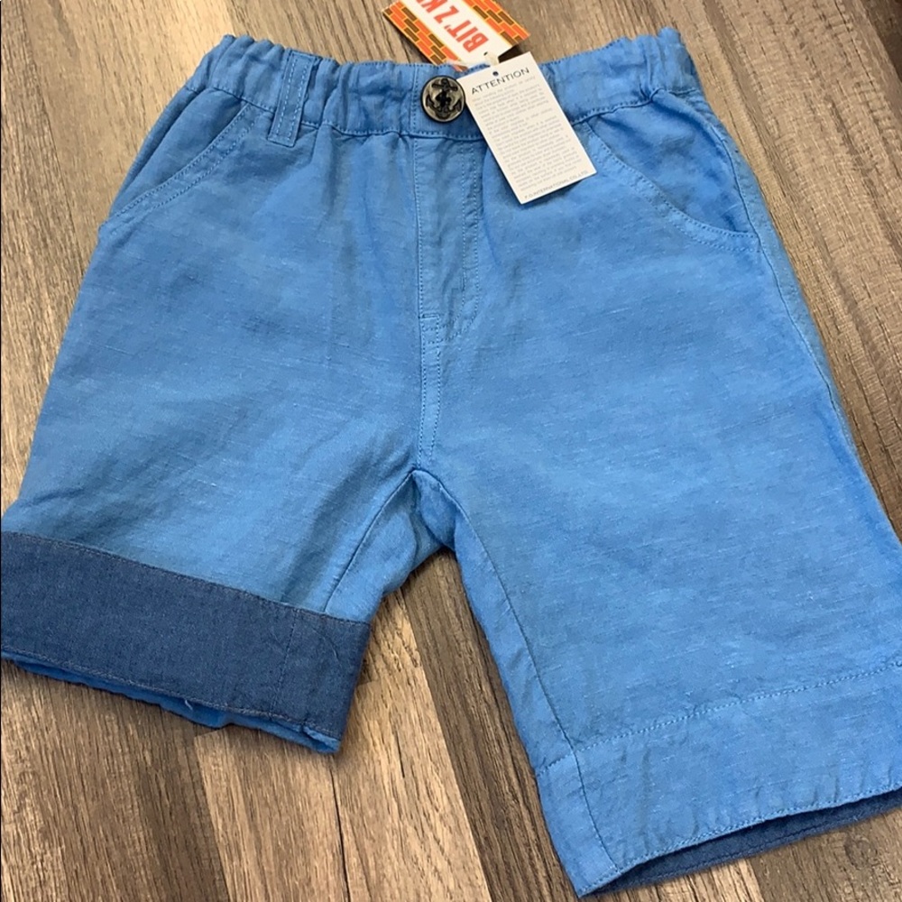 Linen shorts for boys